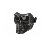 ACM Full face protective mask - skull silver black